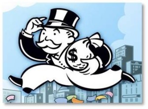 Capitalist from Monopoly game