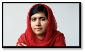 She is Malala Yousafzai, whose life was forever changed at age 15 by a Taliban bullet. 