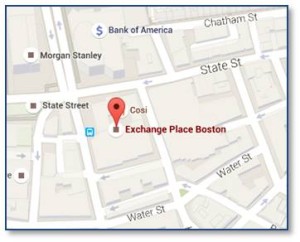 53 State Street and Exchange Place Map