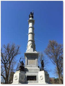 Boston Common, Soldiers and Sailors Monument, Flagstaff Hill, Martin Milmore