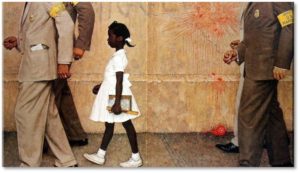 The Problem We All Live With, Norman Rockwell, Ruby Bridges, U.S. Marshals
