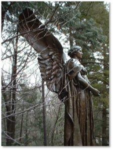 Angel of Peace, Douglas Yeo, Daniel Chester French, George Robert White, Forest Hills Cemetery