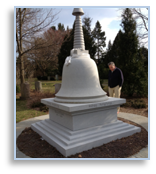 Buddhist Stupa, Mount Auburn Cemetery, Watertown MA