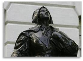 Anne Hutchinson, Boston, Freedom Trail