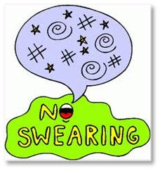 swearing, foul language, bad language, obscenities