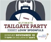 Lovin' Spoonfuls, Ultimate Tailgate Party, food rescue