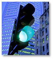 green traffic light, stop light, stoplight