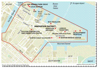Innovation District, Seaport District, Boston Redevelopment Authority