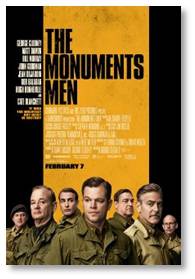 The Monuments Men, George Clooney, Matt Damon, John Goodman, Bob Balaban