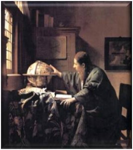 Vermeer, The Astronomer, looted art, lost art, the Louvre museum