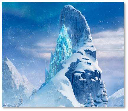 Frozen, Princess Elsa, ice castle