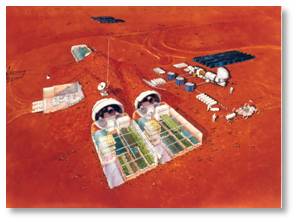 NASA, Mars mission, Mars colony