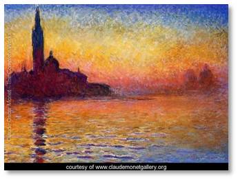 Claude Monet, San Giorgio Maggiore at Dusk, the Thomas Crown Affair, Thomas Crown