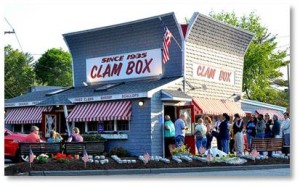 The Clam Box, Ipswitch MA, fried clams