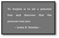 forgiveness, prisoner, Lewis B. Smedes