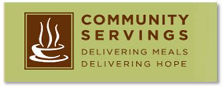 Community Servings: “With the help of hundreds of volunteers, business, and corporate sponsors, and our dedicated staff and board members, we prepare and deliver 8,200 lunches and dinners each week to the homes of almost 875 individuals and families who are homebound with an acute life-threatening illness.”