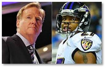 NFL Commissioner Roger Goodell, Ray Rice, Baltimore Ravens