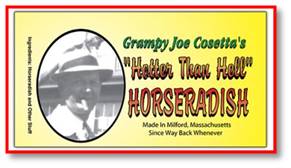 Grampy Joe's Cosetta's Hotter Than Hell Horseradish