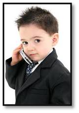 boy in business suit