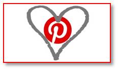 Pinterest heart, I heart Pinterest