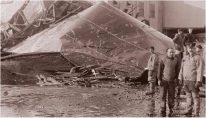 Great Molasses Flood, Boston, Commercial Street, structural steel