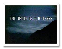 The Truth is Out There, X Files, Scully and Mulder