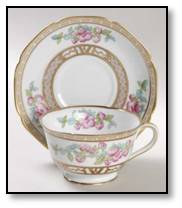bone china cup and saucer