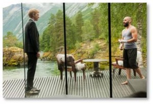 house in Ex Machine movie is Juvets Landscape Hotel in Norway