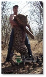 Dr. Palmer has registered 43 kills with the Safari Club International, including bear, rhinocerous, elk, bighorn sheep, leopard, and lion, so he must like killing a lot.