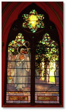 Church of the Covenant, Louis Comfort Tiffany, stained glass, sanctuary