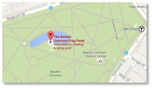Frog Pond, Tadpole Playground, Boston Common, Boston, Cochituate Water Celebration, water supply, Edgar Allan Poe, Frogpondians