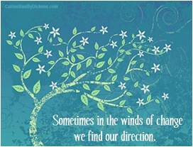 Detour, Sometimes in the winds of change we find our direction