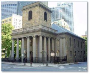 King's Chapel, Tremont Street, Bell and Bones Tour