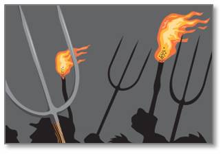 torches and pitchforks, economy, Donald Trump, 2016 election, Somerset