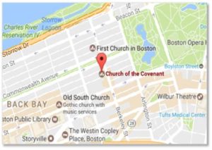 Most parking in the Back Bay is by Resident Permit only. Put your car in the Boston Common Garage or the Prudential Center Garage and walk over. Or take the MBTA’s Green Line to the Copley or Prudential stations. 