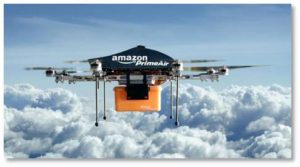 When Amazon first announced its concept of delivery drones, one wag commented that it would be “Skeet shooting, only with prizes.” I giggle as I imagine Kilo squealing like R2-D2 as it rolls away from robot-hunting teenagers in the hood. You have to admit, that is funny.
