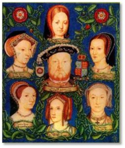 He was survived by his last wife, Catherine Parr. You can remember the six wives by their fates: 