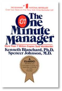 When the One Minute Manager was published in 1982 it sold over 13 million copies. Heavily criticized as a fad and a rip-off of the management by objective process (which emphasized motivation), it offered managers a framework with three focus areas: how to set goals, provide praise, and deal with reprimands (now called redirects). 