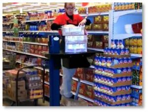 Supermarket robots: technologies that want to revolutionize the grocery business, which has margins thinner than a human hair, with robots that stock shelves and pick groceries for customers. In essence, we would be going back to the future by replacing human clerks with mechanical ones. 