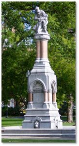 The Ether Monument in the Boston Public Garden