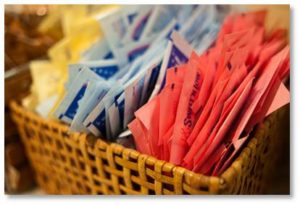 Tabletop sweeteners, aspartame, NutraSweet, Equal, toxic substance, poison