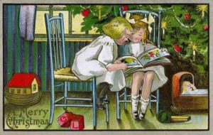 Christmas Card from L. Prang Co., chromolithography