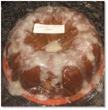 Lemon Bliss Cake, King Arthur Flour, bake sale