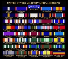 service medals, fruit salad, veteran, veterans