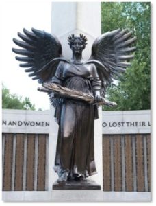 War Veterans Memorial, Angel, John F. Paramino