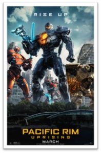 Pacific Rim Uprising, one sheet, science fiction movie