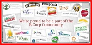 B Corp Community, business logos, Benefit Corporation