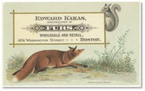 Edward F. Kakas Fur Company, Newbury Street, Louis Prang