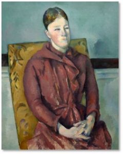 Paul Cezanne, Marie-Hortense Fiquet, portrait, National Gallery, Cezanne Portraits
