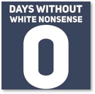 days without white nonsense